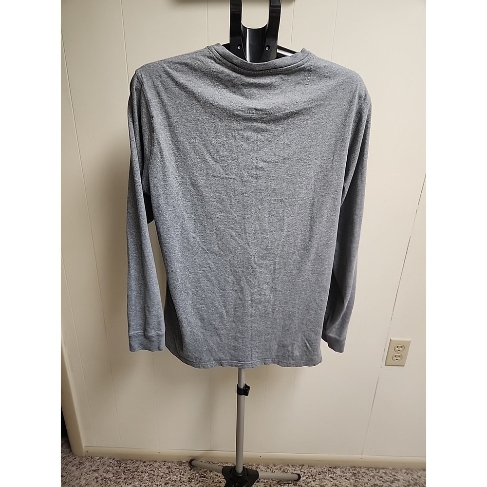 Pendleton Grey Long Sleeve Pullover Size Medium - image 7